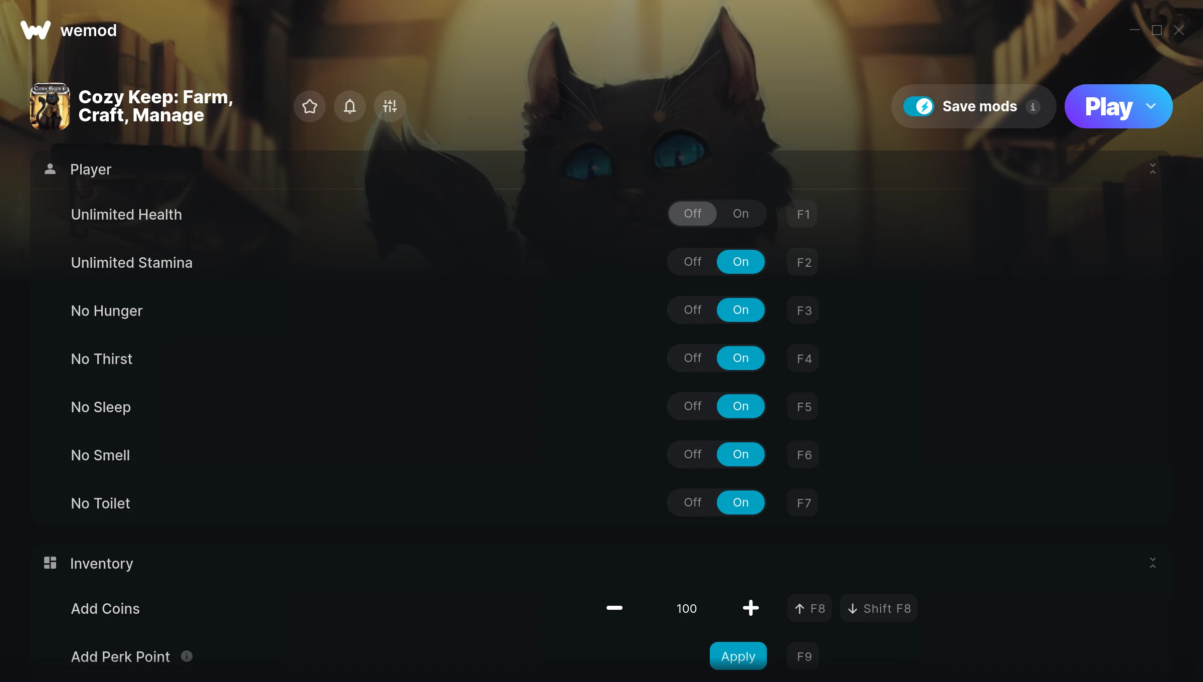 Cozy Keep: Farm, Craft, Manage Trainer screenshot