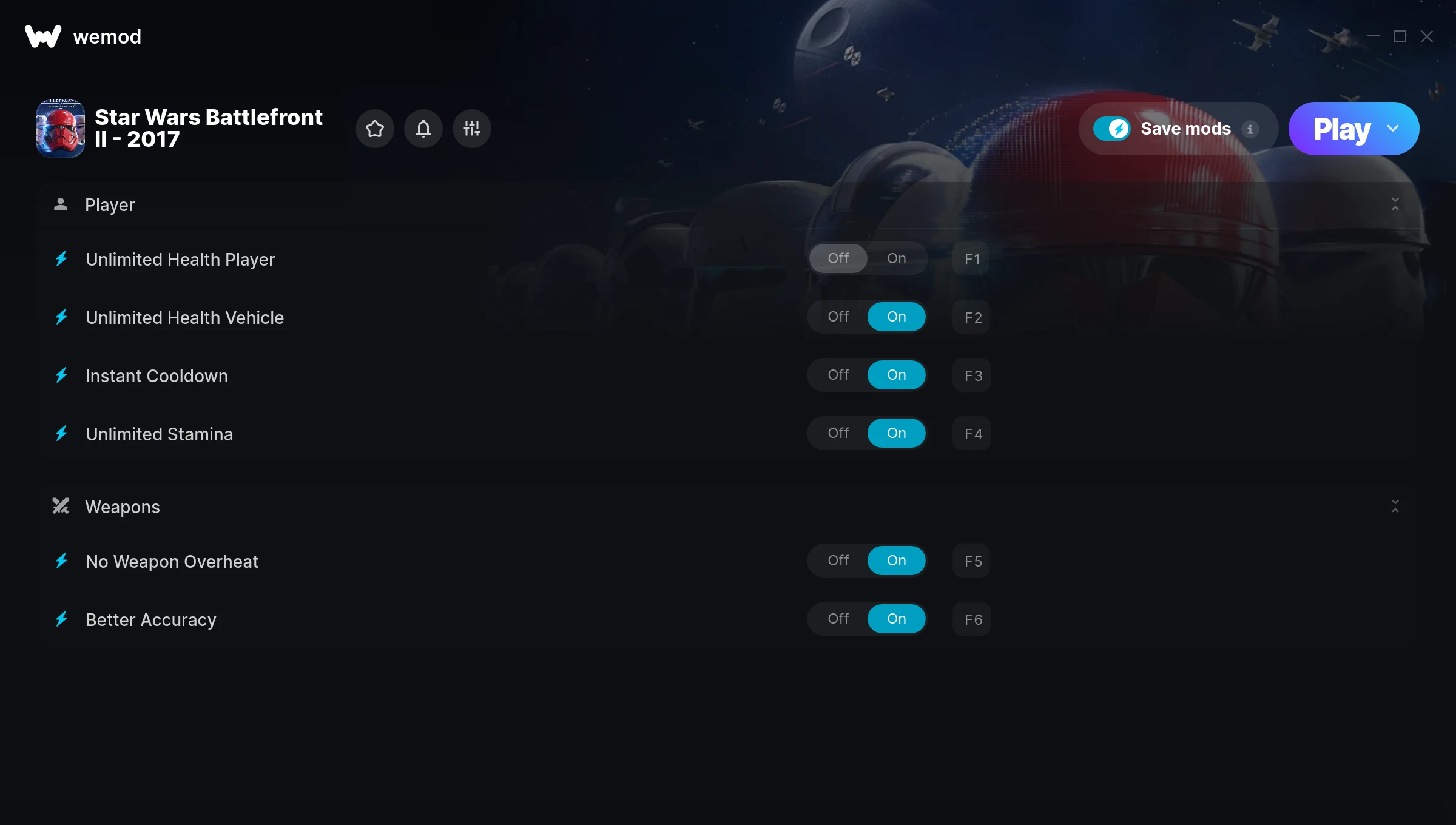 Star Wars Battlefront II - 2017 Trainer screenshot