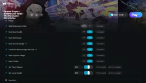 Demon Slayer Kimetsu No Yaiba the Hinokami Chronicles Trainer screenshot