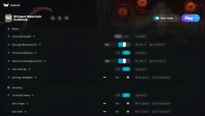 Whisper Mountain Outbreak Trainer screenshot
