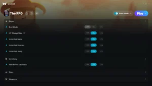 The RPG Trainer screenshot