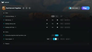 Fuel Harvest Together Trainer screenshot
