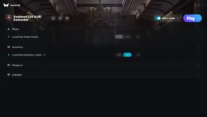 Resident Evil 0 HD Remaster Trainer screenshot