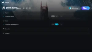 Batman: Arkham Asylum GOTY Edition Trainer screenshot