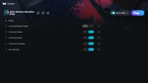 Alien Swarm: Reactive Drop Trainer screenshot