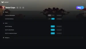 Rebel Cops Trainer screenshot
