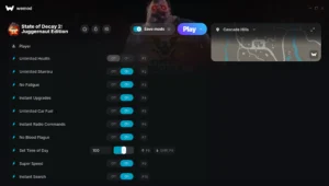 State of Decay 2 Trainer screenshot