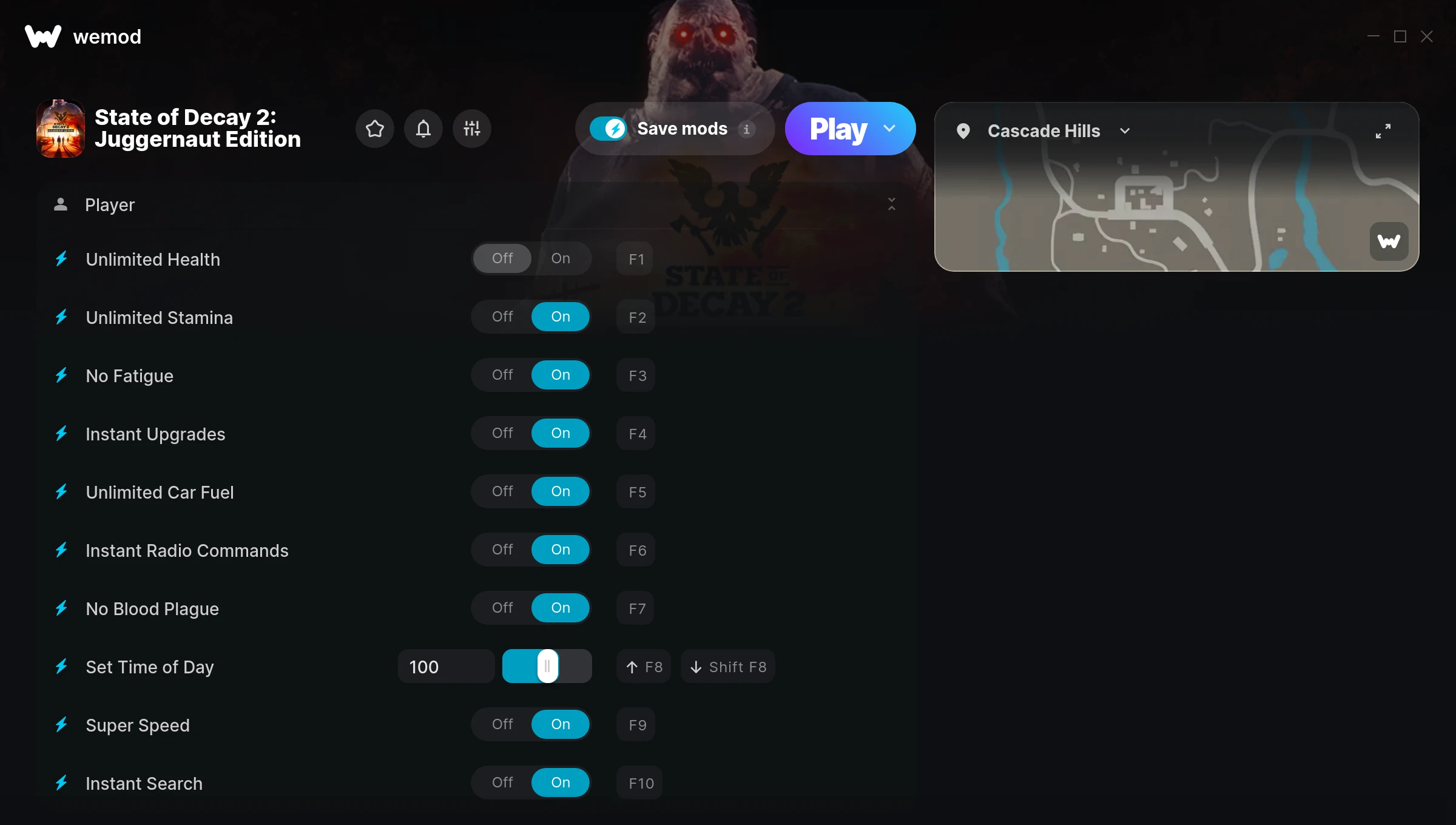 State of Decay 2 Trainer screenshot