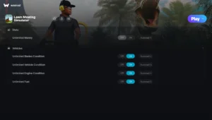 Lawn Mowing Simulator Trainer screenshot