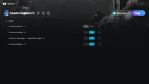 Space Engineers Trainer screenshot