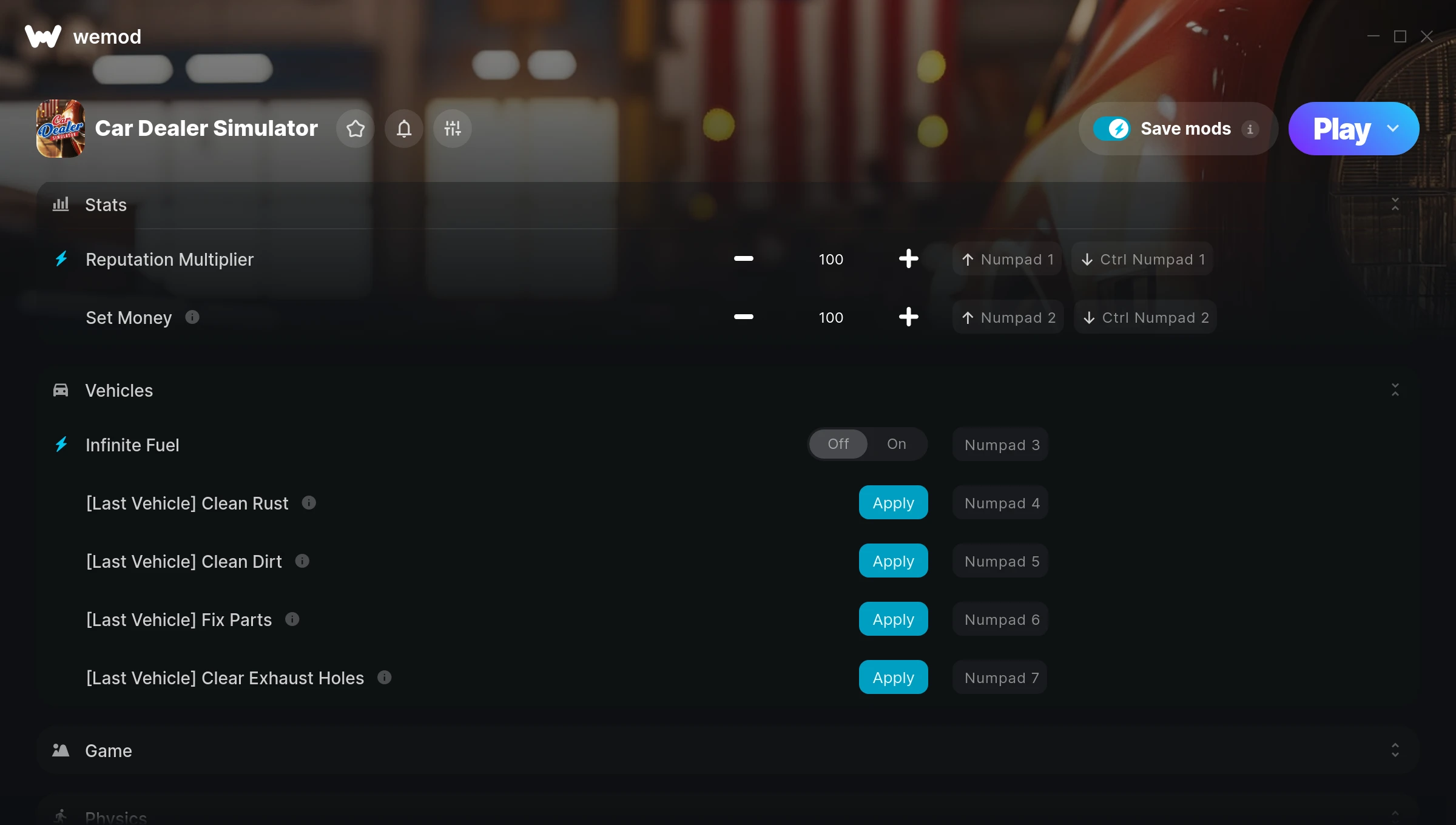 Car Dealer Simulator Trainer screenshot