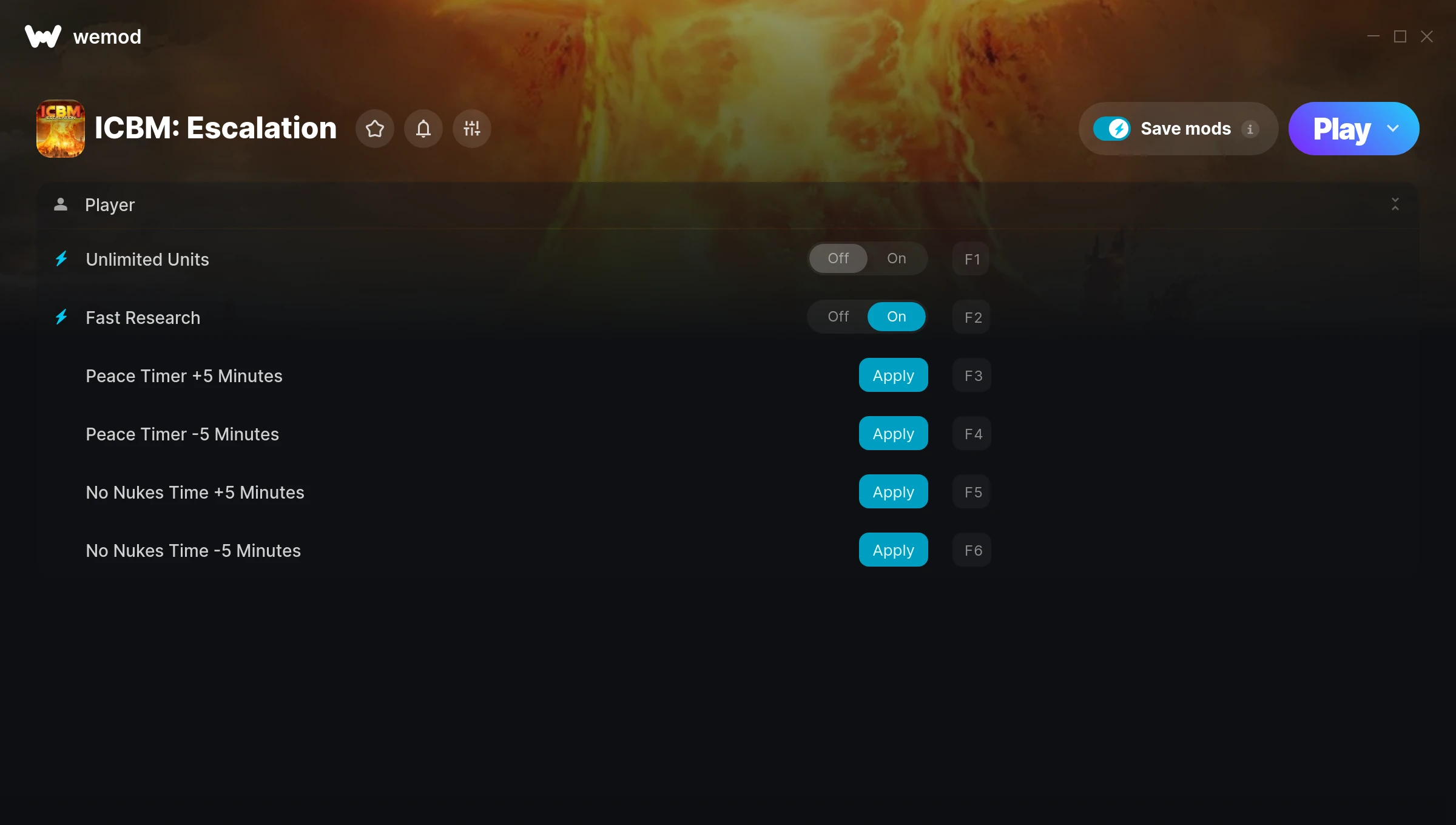 ICBM: Escalation Trainer screenshot