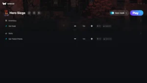 Hero Siege Trainer screenshot