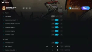 SHINOBI: Art of Vengeance Trainer screenshot