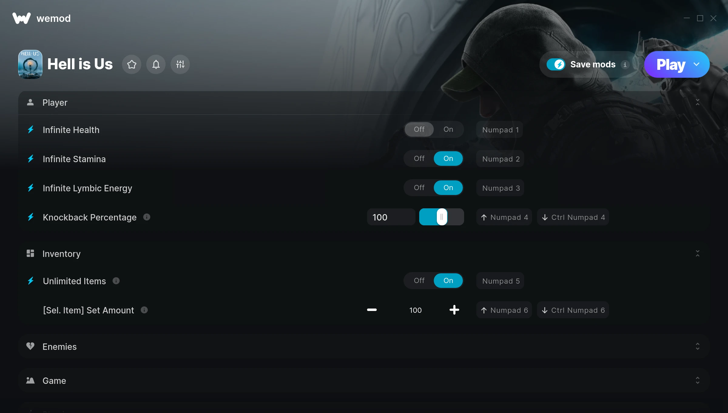 Hell is Us Trainer screenshot