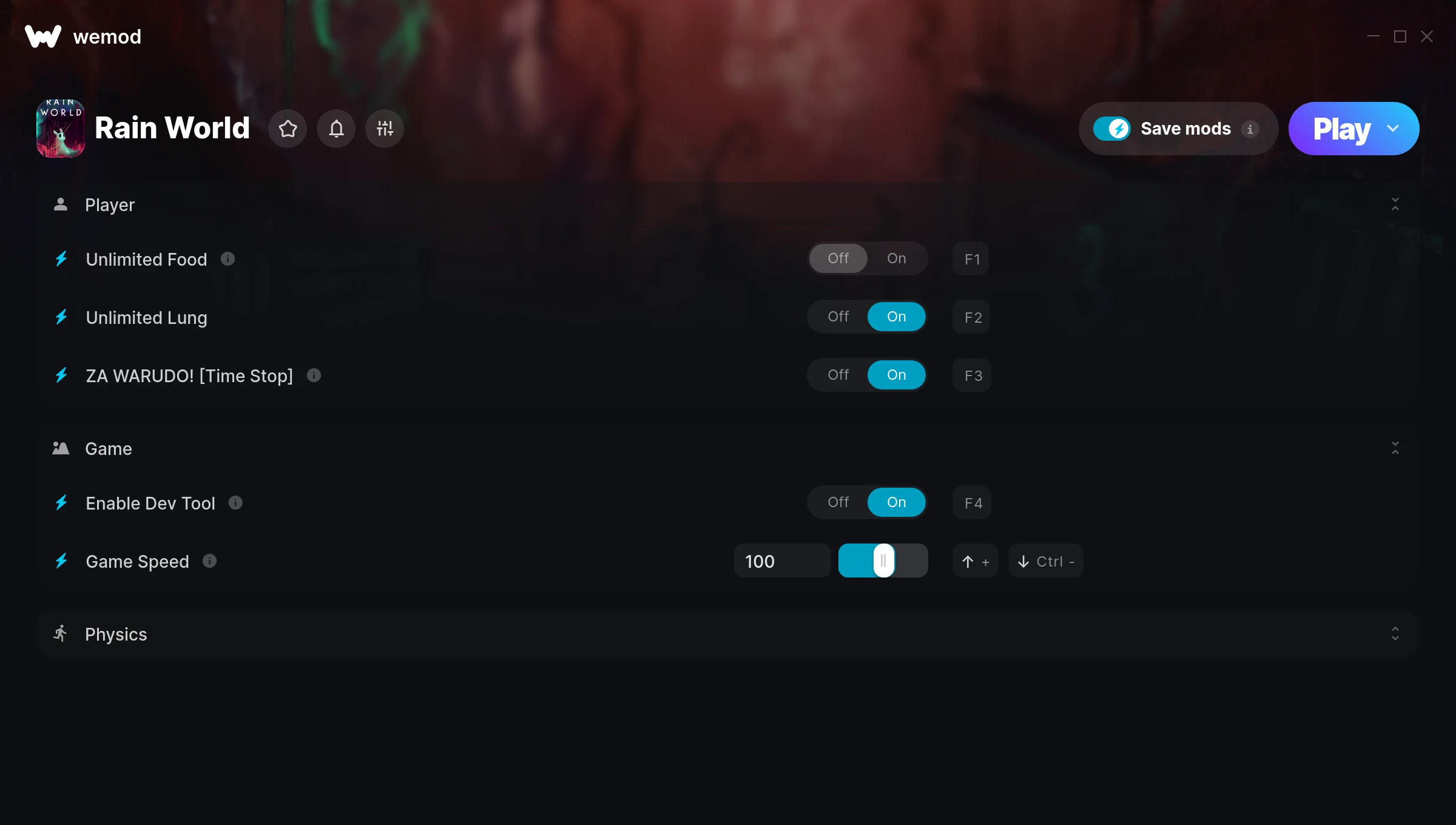 Rain World Trainer screenshot