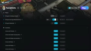 TurretGirls Trainer screenshot
