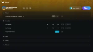Deconstruction Simulator Trainer screenshot