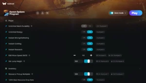 Dyson Sphere Program Trainer screenshot