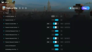 Town to City Trainer screenshot