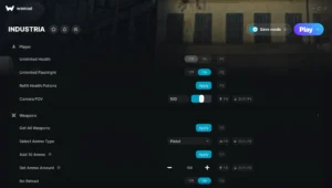 INDUSTRIA Trainer screenshot