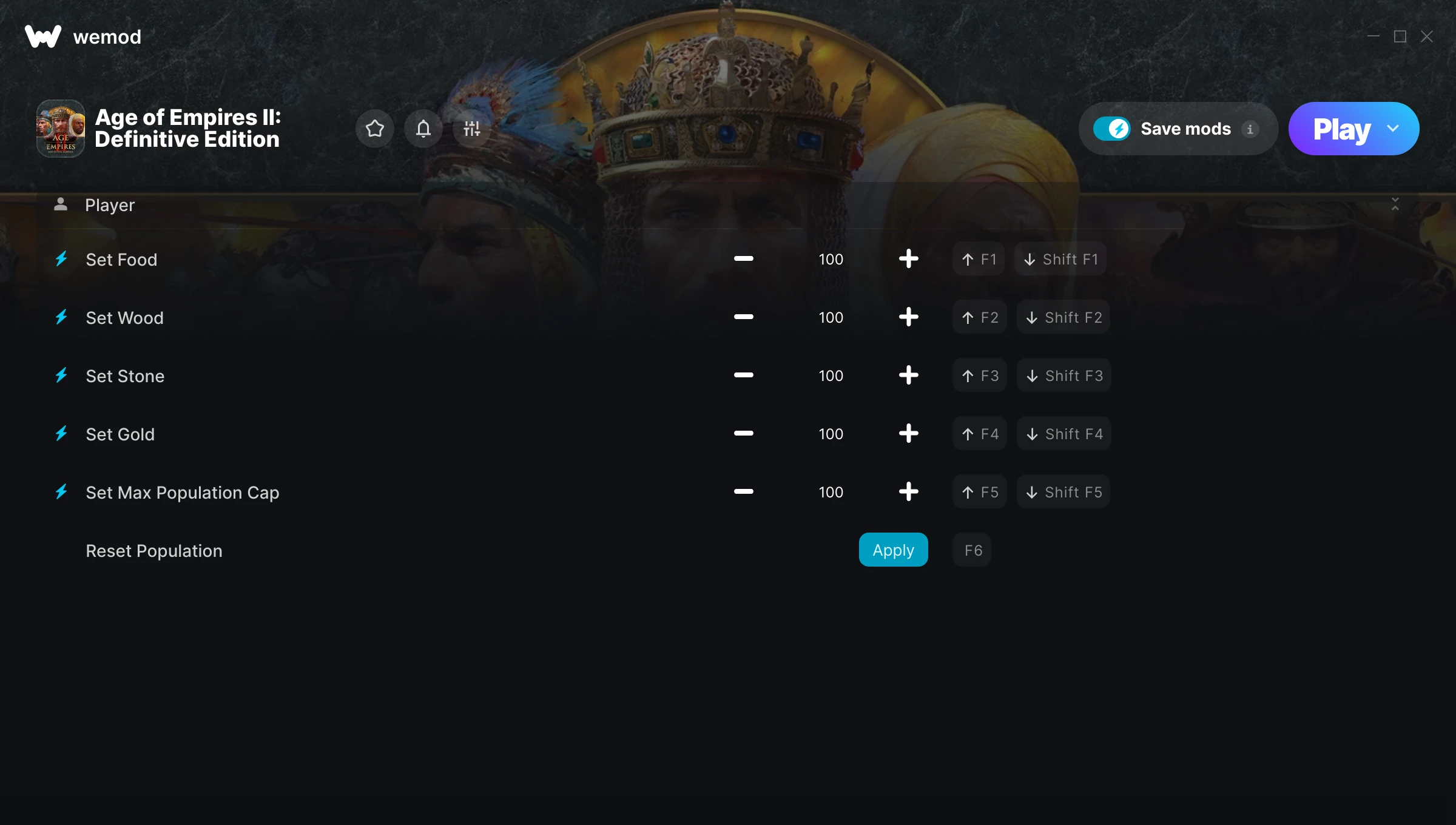 Age of Empires II Definitive Edition Trainer screenshot