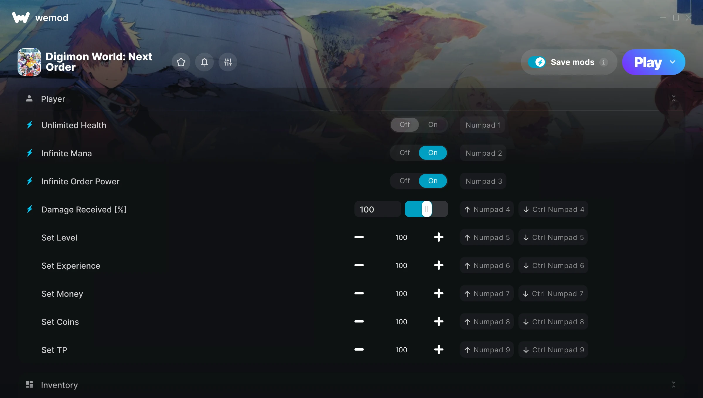 Digimon World: Next Order Trainer screenshot