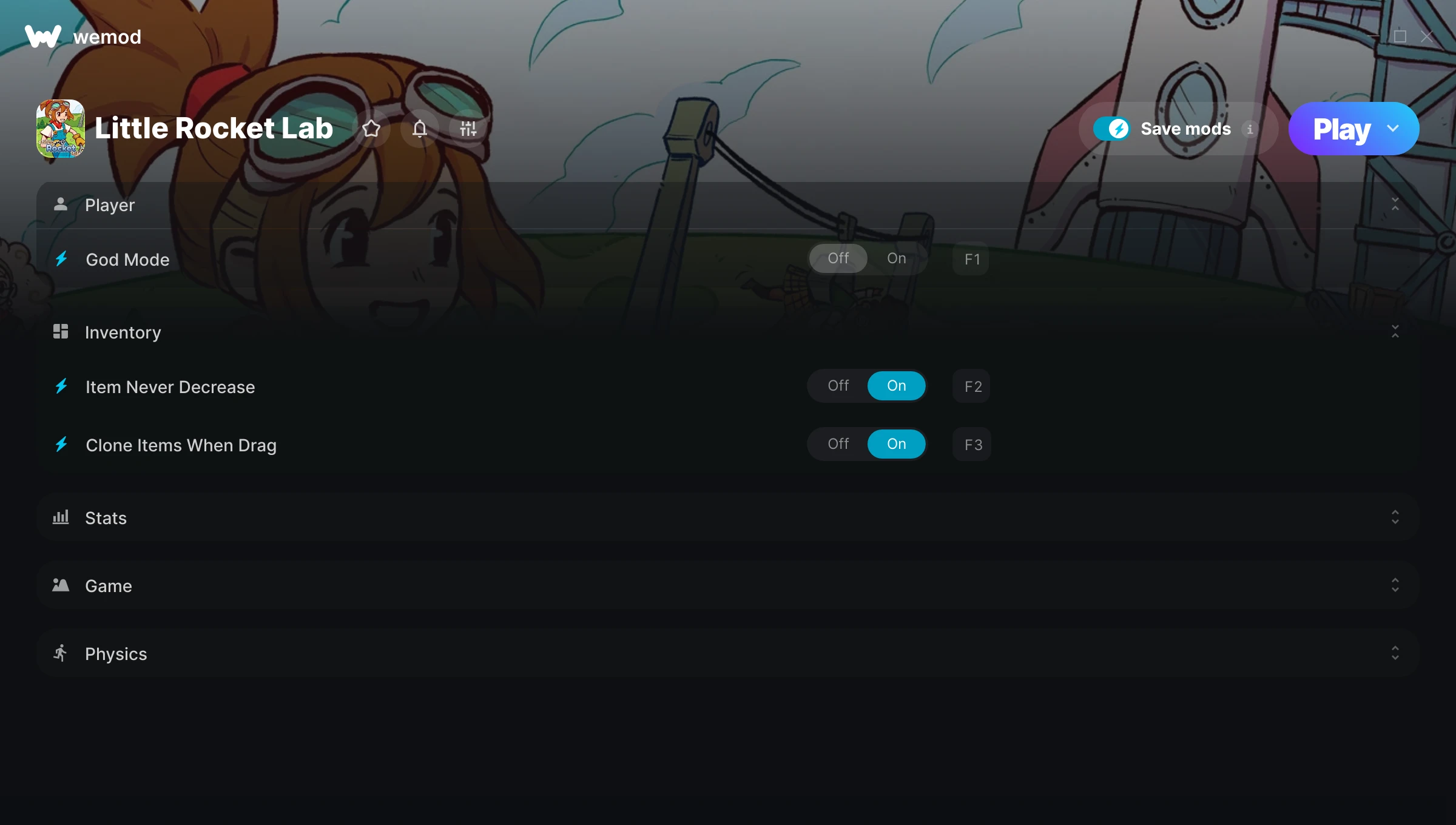 Little Rocket Lab Trainer screenshot