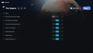 Per Aspera Trainer screenshot