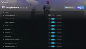 Going Medieval Trainer screenshot