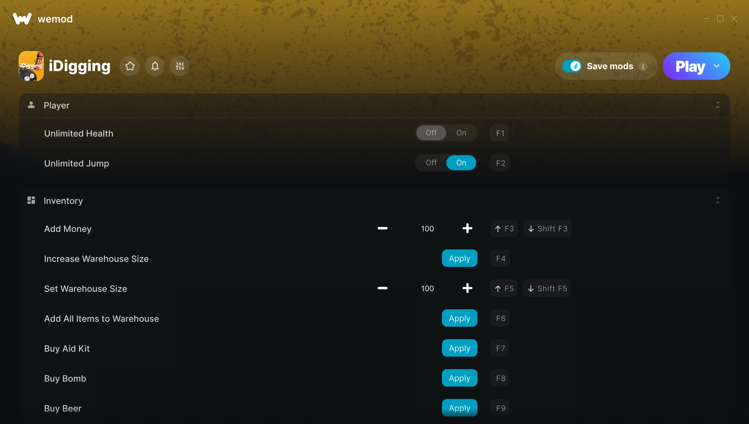 iDigging Trainer screenshot
