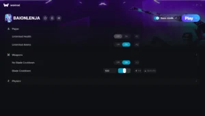 BAIONLENJA Trainer screenshot