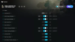 FINAL FANTASY XII THE ZODIAC AGE Trainer screenshot