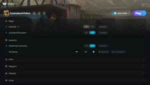 Contraband Police Trainer screenshot