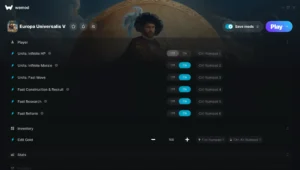 Europa Universalis V Trainer screenshot