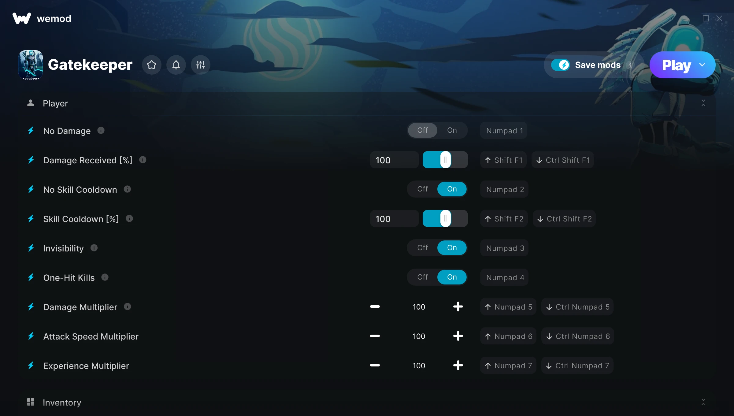 Gatekeeper Trainer screenshot