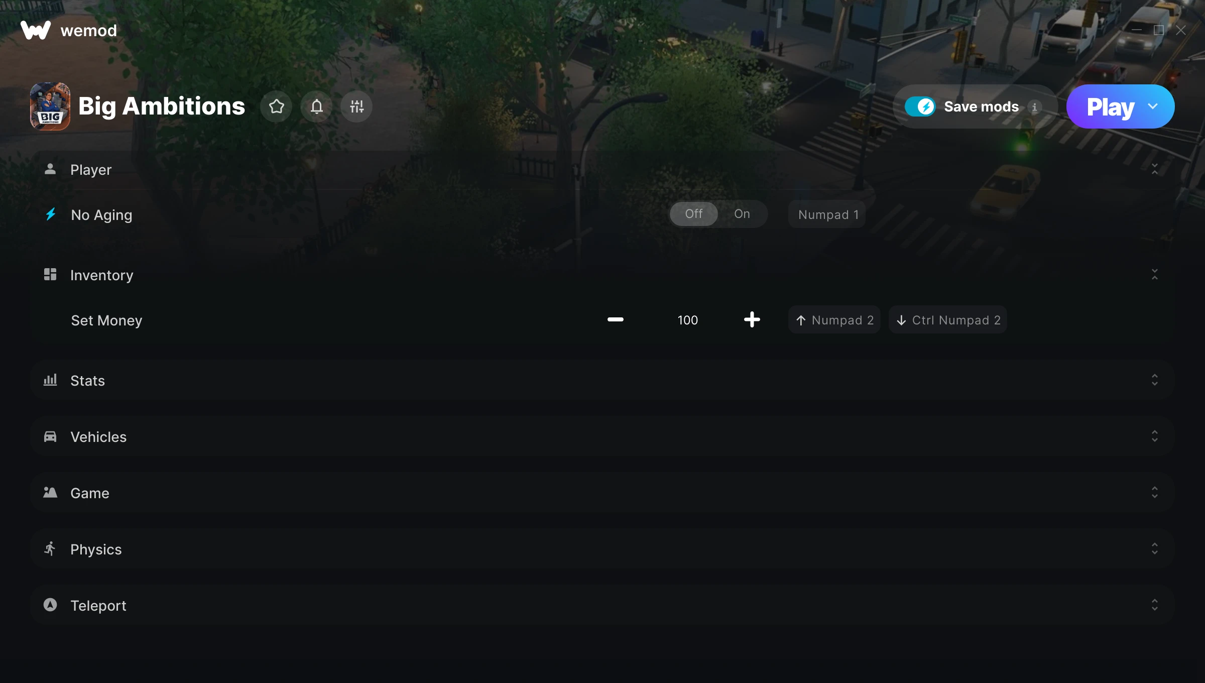 Big Ambitions Trainer screenshot