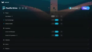 Pacific Drive Trainer screenshot