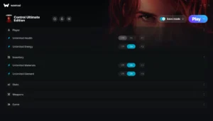 Control Ultimate Edition Trainer screenshot