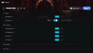 PANICORE Trainer screenshot