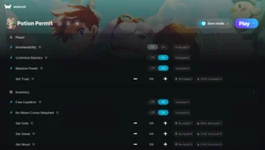 Potion Permit Trainer screenshot