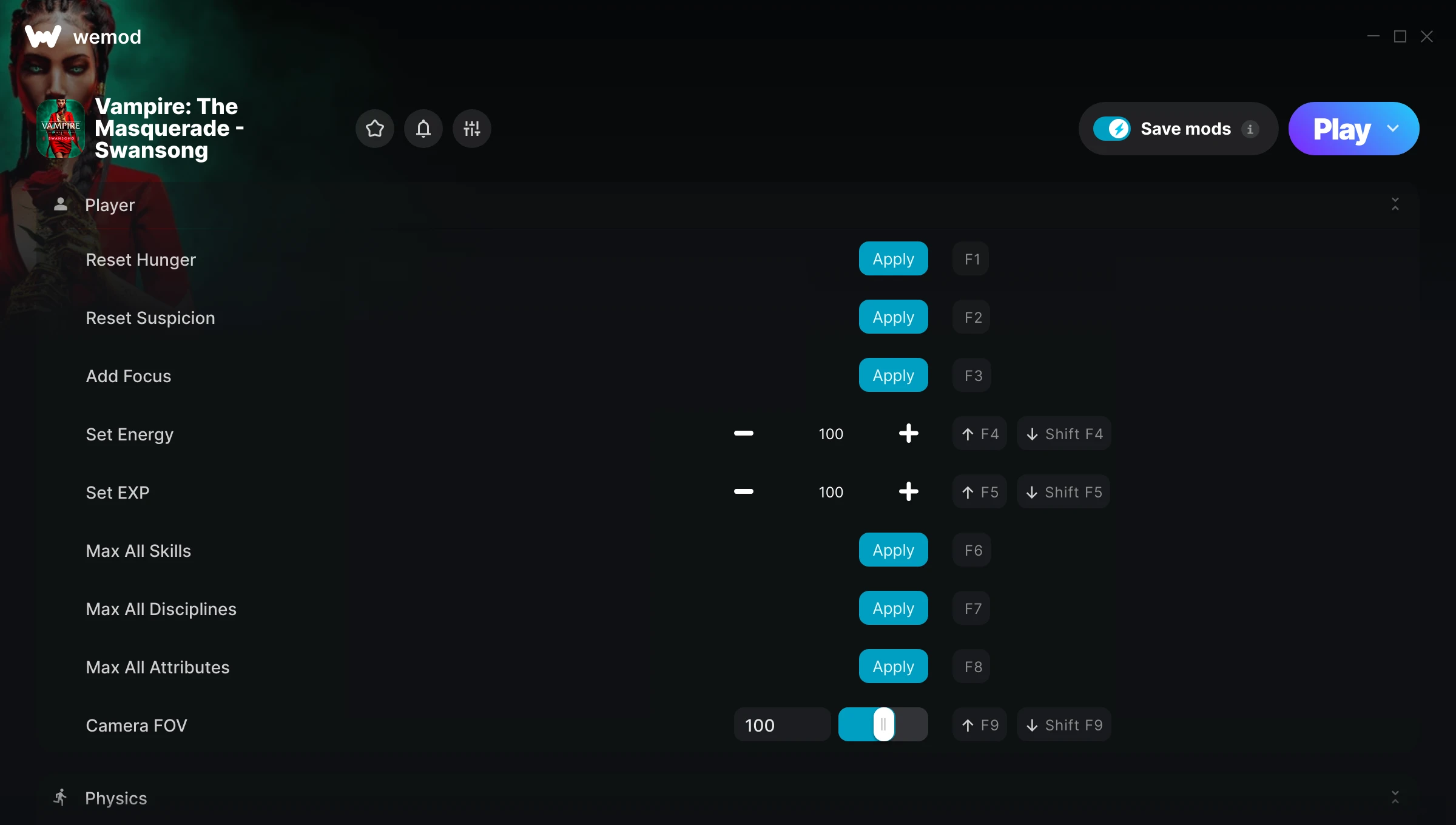 Vampire: The Masquerade - Swansong Trainer screenshot