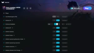 Solo Leveling Arise Overdrive Trainer screenshot
