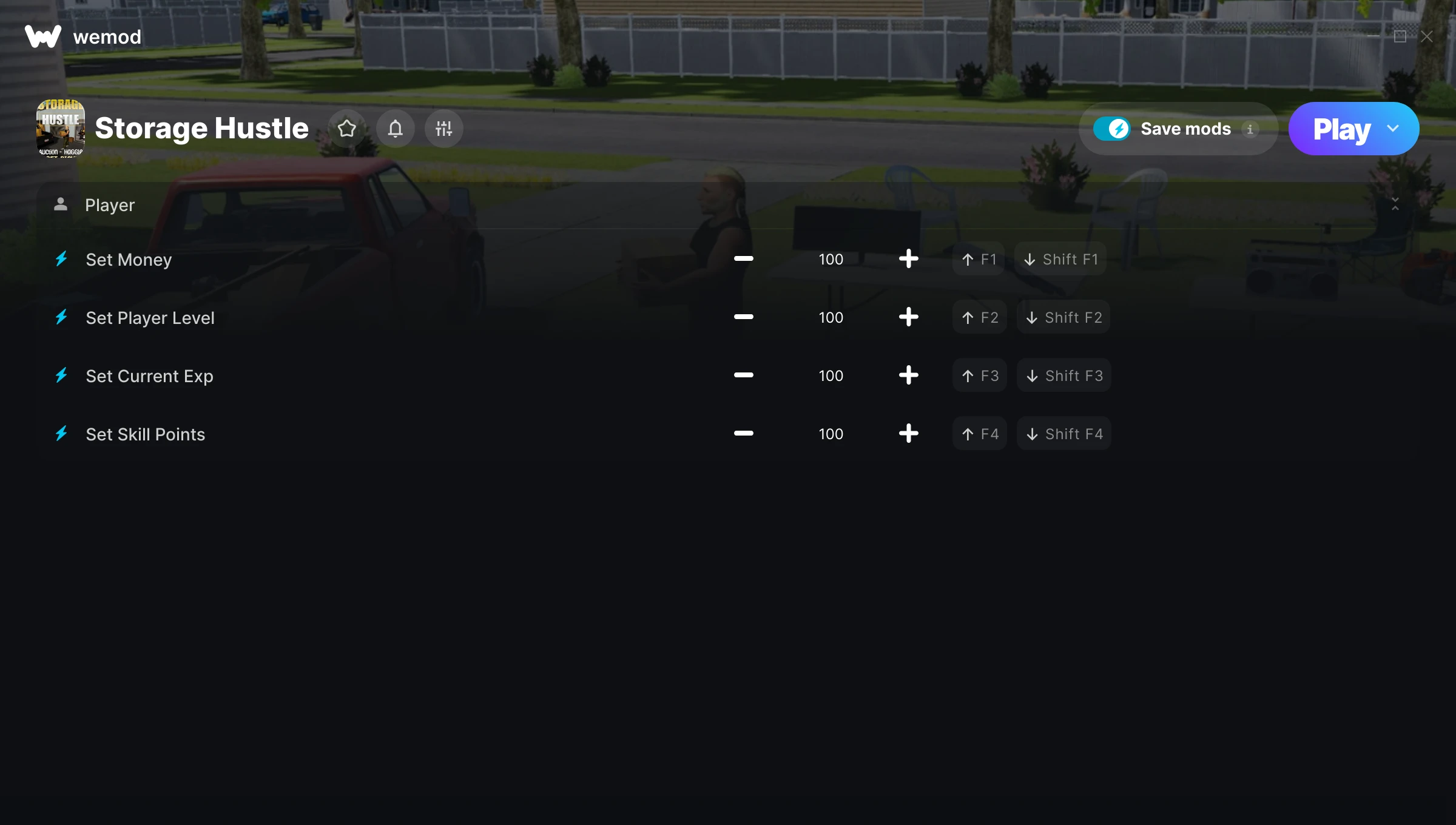 Storage Hustle Trainer screenshot