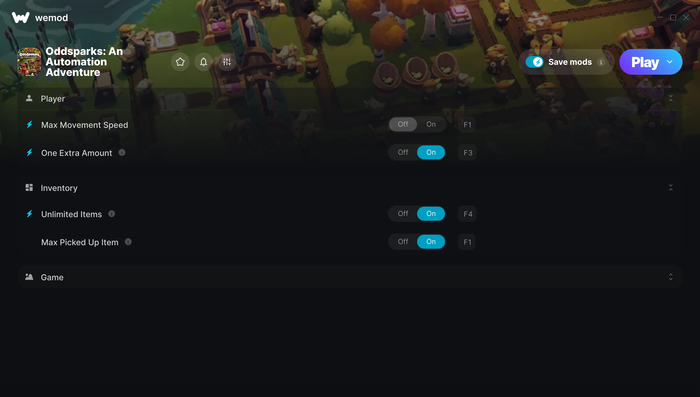 Oddsparks: An Automation Adventure Trainer screenshot
