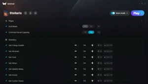 Stellaris Trainer screenshot