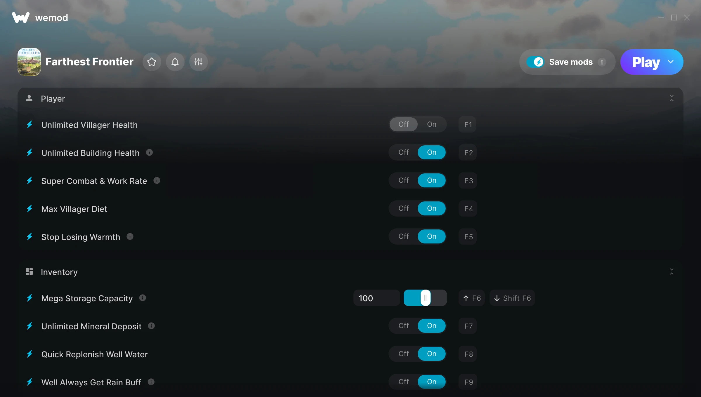 Farthest Frontier Trainer screenshot