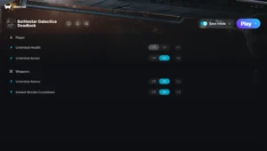 Battlestar Galactica Deadlock Trainer screenshot