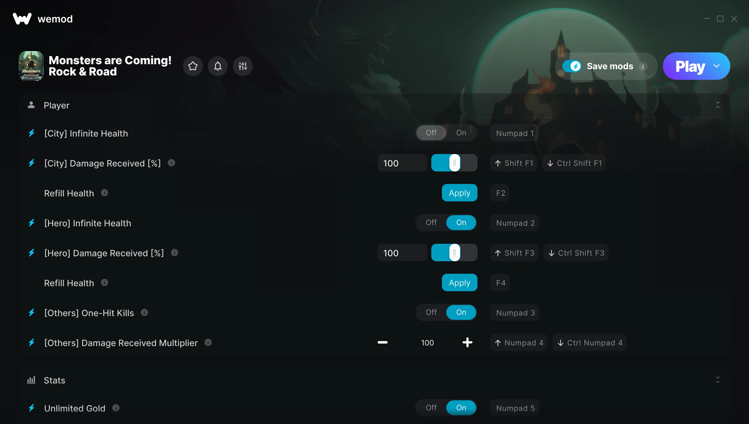 Monsters are Coming! Rock & Road Trainer screenshot