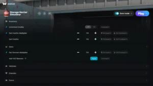 Storage Hunter Simulator Trainer screenshot